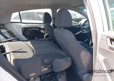 2019 Hyundai Ioniq Hybrid Blue from USA, damaged, VIN KMHC65LC2KU175615